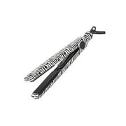 Easy Travel, Mini Hair Styling Flat Iron - Zebra Print