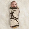 thumbnail image 5 of Custom Deer Blankets Gifts for Birthday Son Daughter Brother Friends On Bed Sofa,Personalized Premium Flannel Blankets for Christmas Thanksgiving, All Season Use 30''''x 40'''' -XS, 5 of 6