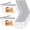 Gray, variant on Self-Sealing Zipper Medicine Bags – 100 Pcs Pill Pouch Bags, Waterproof & Oil‑Proof Reusable EVA Storage Organizer