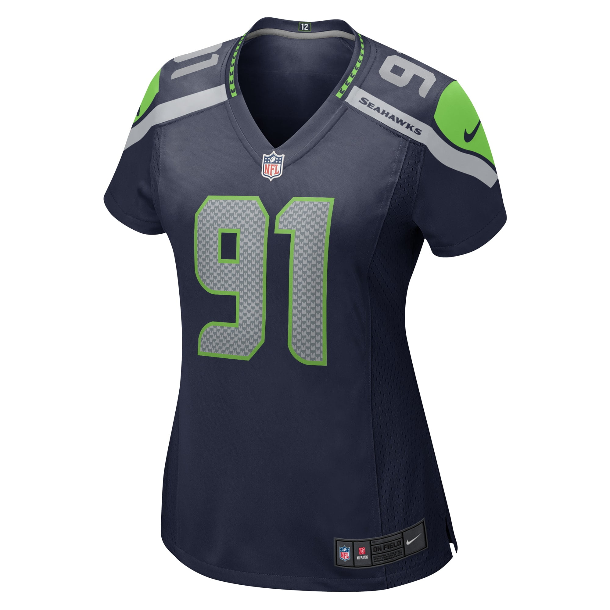 seahawks on field jersey