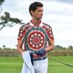thumbnail image 3 of Balery Round Design Camisa Polo de Hombre con Estampado, de Manga Corta y Tejido Medio, Camisa Tipo Golf Polo-Large, 3 of 6