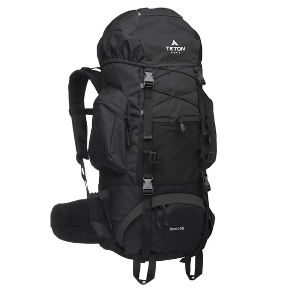 Mochila Para Backpacking Scout 55L TETON negro 55L