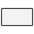 thumbnail image 1 of Pantalla de proyector blanca sin arrugas Pantalla de proyección Pantallas de proyección blancas Pantalla de proyección 16:9 Cortina de proyector Espesar 16:9 Portátil Sin, 1 of 8