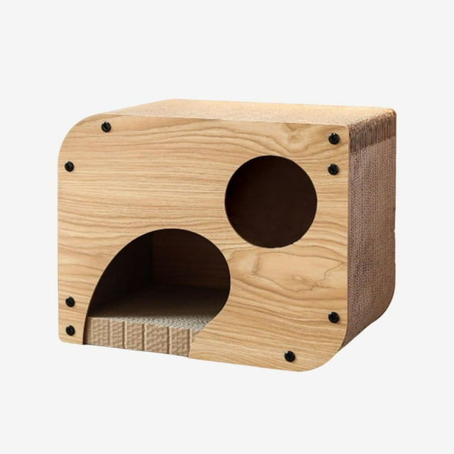 Rascador para gatos, Protector de muebles de juguete, garra para rascar, suministros para mascotas, tablero de cartón para animales, suelo Yuyangstore Cama rascador