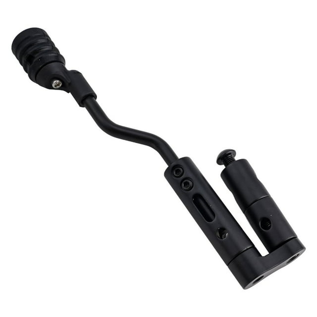 Dsseng Archery Compound Bow String Stop Suppressor Stabilizer Front Rear Mount Silencer