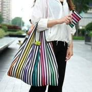 Waterproof Folding Reusable Eco Shopping Travel Shoulder Bag Pouch Tote Handbag