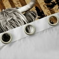 thumbnail image 4 of Castle Fairy Farmhouse Animal Highland Cow Black Out Curtains for Teens,American Flag Curtains Pack Of 2 (42X63 Each),Retro Vintage Bedroom Curtains,Microfiber Bedroom Decor, 4 of 6