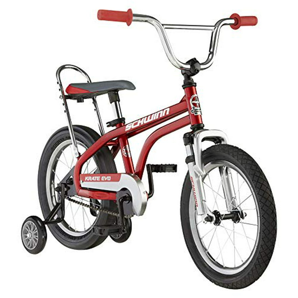 Schwinn Krate Evo Classic Kids Bike, 16Inch Wheels, Boys and Girls