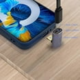 thumbnail image 3 of Adaptador USB C de 40 Gbps en ángulo recto (USB 4.0 tipo C hembra a macho), transferencia de datos, carga de 100 W, paquete de 2, 3 of 4