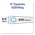 thumbnail image 2 of Avery Durable 3 Ring Binder, 3" One Touch EZD Rings, Label Holder, 1 Black Binder (08702) (AVE08702), 2 of 2