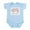 Sky Blue, variant on CafePress - Punky Ducky Infant Bodysuit - Baby Light Bodysuit, Size Newborn - 24 Months