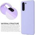 thumbnail image 5 of Designed for Samsung Galaxy S21 Fan Edition,Slim Liquid Silica Gel Shockproof Phone Cover Soft Anti-Scratch Microfiber Lining Protection Case for Samsung Galaxy S21 FE (Light Purple), 5 of 7