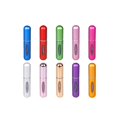 thumbnail image 1 of 10 minibotellas de perfume recargables portátiles de 5 ml con bomba de pulverización, recipiente vacío para cosméticos, multicolor, 1 of 5