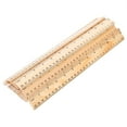 thumbnail image 4 of Miangastore Khaki Plastic Straight Ruler for Measuring 30cm Easy to Use in Classroom or Home, 4 of 8