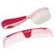 Safety 1st Easy Grip Brush & Comb - Raspberry – image 1 sur 2