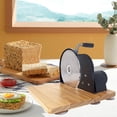 thumbnail image 6 of Bread Cutter Loaf Slicer Kitchen Machine with Manual Hand Crank and Suction Base for Even Toast Slices, 6 of 9