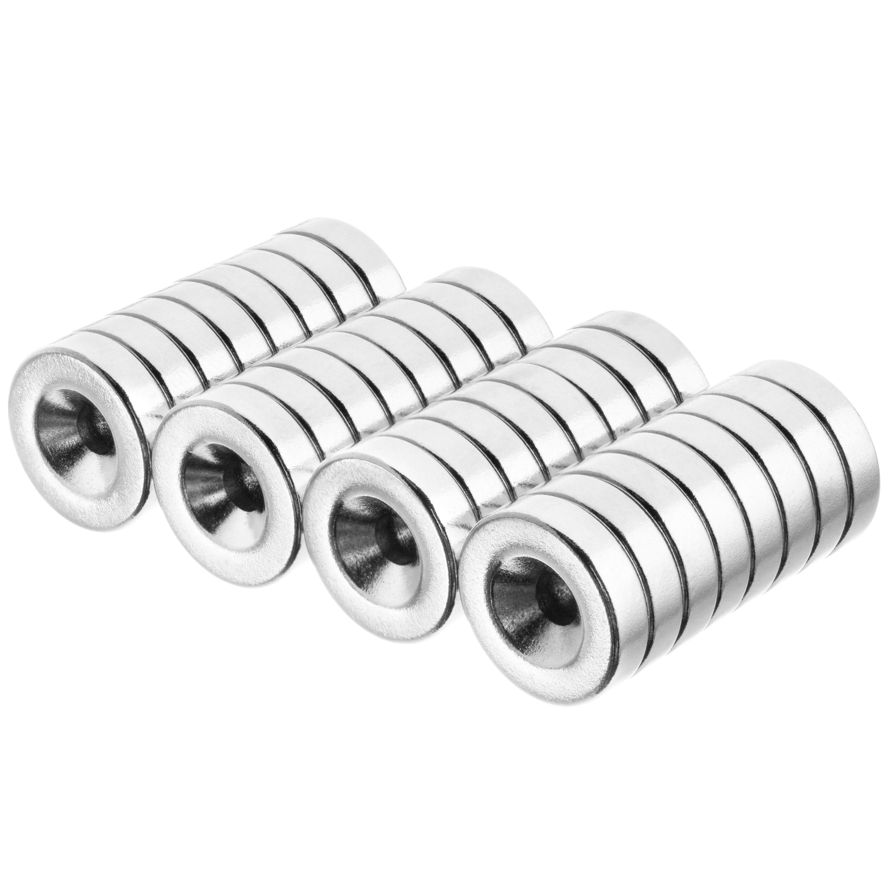 Lot Super Strong 30/60/40mm Round Disc Magnets Ring Test Neodymium NEW Magnets 