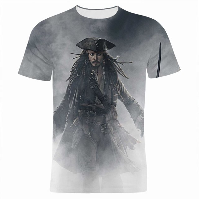 2021 neue Sommer camiseta Für Männer Disney Fluch Der Karibik Junge Mädchen Kinder camisetas Übergroßen frauen kleidung xuanjing unisex