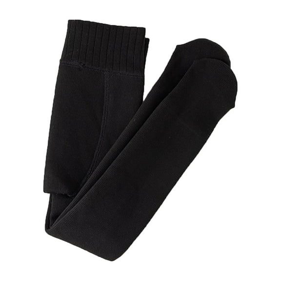 Tanhomme Girls Leggings Cotton Winter Warm Tights Thick Elastic Thermal Pants for Kids Winter Fleece Pantyhose For Children Girls Leggings Thermal Pantyhose Long Trousers