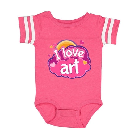 

Inktastic Artist I Love Art Gift Baby Girl Bodysuit