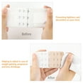 thumbnail image 5 of INSPIRE CHIC Women's 3 Rows 2 Hooks Underwear Bra Extender Brassiere Extension Hooks Strap Adapter Multi-Color-3 5, 5 of 5