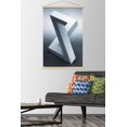 thumbnail image 2 of X Optical Illusion Wall Poster with Magnetic Frame, 22.375" x 34", 2 of 6