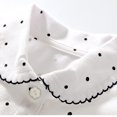 thumbnail image 3 of ibuvkizy Baby Girl Clothes Summer Kids Tops Flip Neck Cotton Girls Short-Sleeve T-Shirt Tops, 3 of 6