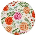 thumbnail image 2 of Safavieh Easy Care Akilah Floral Area Rug, Ivory/Green, 6' x 6' Round, 2 of 7