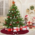 thumbnail image 4 of DRAFIDEEP Red Christmas Tree Cover with for Holiday Decoration and Commercial Use, 4 of 8