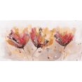 thumbnail image 3 of Quatre Petites Fleurs - Toile 24"x48 Pouces - Impression à la Demande, 3 of 5