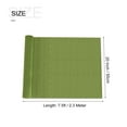 thumbnail image 2 of Uxcell Crepe Paper Roll Crepe Paper Decoration 7.5ft Long 20" Wide Olive Green, 2 of 5