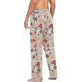 thumbnail image 5 of GZHJMY Christmas Santa Pajama Pants for Men, Lounge Pants Lightweight Men Pajama Bottoms with Drawstring Pockets, Christmas New Year Birthday Gifts, Medium, 5 of 6