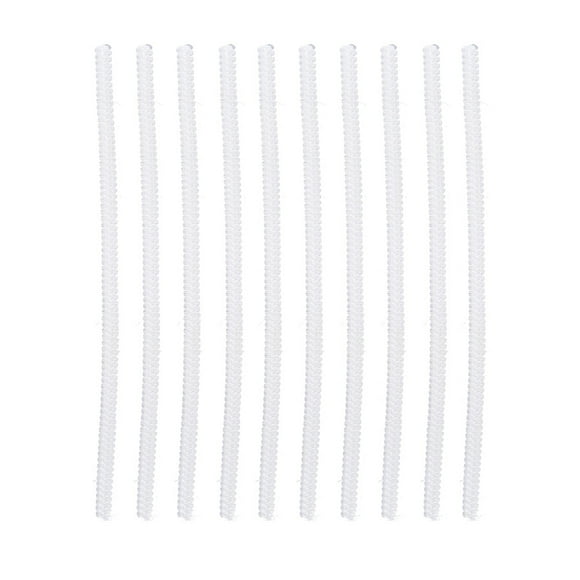 10Pcs Transparent Ring Size Adjuster Guard Tightener Reducer Jewelry Resizing Tool (3.5mm)