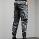 thumbnail image 5 of Puntoco Pantalones casuales largos para hombre Pantalones para hombre Pantalones deportivos casuales con bolsillos cargo y cordones Pantalones largos tipo lápiz, 5 of 5