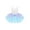 Light Blue-A, variant on IEFIEL Kids Girls Ballet Dance Tutu Dress Gymnastics Leotard Ruffled Shoulder Sequins Ballerina Costume White-A 4