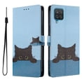 thumbnail image 1 of FOXDOCK Funda Tipo Cartera para Samsung Galaxy A12/M12 con Soporte y Correa – Diseño de Patrones Lindos, 1 of 6