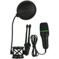 thumbnail image 2 of Miangastore 1 Set Condenser Mic Gaming Microphone Computer Noise Reduction Microphone (Black), 2 of 8