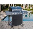 thumbnail image 4 of Kenmore - 4 Burner Gas Grill Plus Side Burner - Black with Stainless Steel Lid, 4 of 9