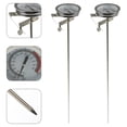 thumbnail image 5 of 2pcs Deep Fryer Thermometers Dial Thermometers Stainless Steel Stem Meat Cooking Thermometers, 5 of 5