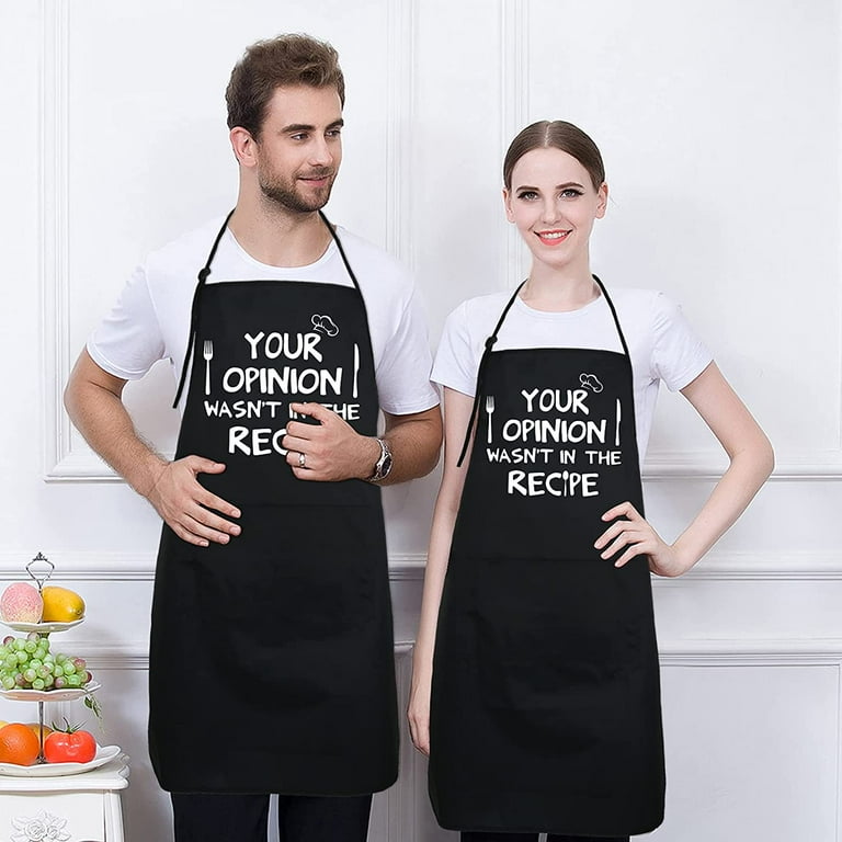 Funny Aprons for Men Women,Gifts For Men,Birthday Gifts For  Husband,Wife,Dad,Mom,Kitchen Chef Cooking BBQ 