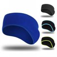 thumbnail image 2 of TELOLY Ear Muffs,Wind Resistant Fabric Ear Muffs for Winter Women,Insulated Cold Barrier Ear Muffs for Men,Light Blue, 2 of 4