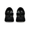 thumbnail image 4 of Back The Blue Skull Lady Shoes Sneakers for Women Men Black Size 13, 4 of 7
