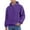 10# Purple, variant on YDDIAN Mens Hoodies Quarter Zip Pullover Plus Size Loose Fit Drop Shoulder Sweatshirt Long Sleeve Fall Workout Y2k Hoodie Beige L