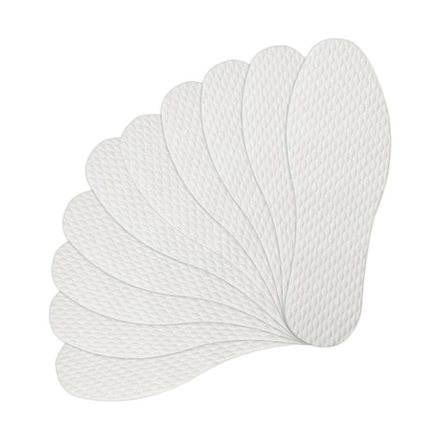 Esquirla 10 Pieces Disposable Shoe Liners Shoe Pads for Women Replaceable Sweat-Absorbent 44
