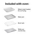 thumbnail image 6 of Hamilton Beach Sure-Crisp Air Fryer Toaster Oven with 4 Slice Capacity, Fits 9" Pizza, Black, 6 of 9