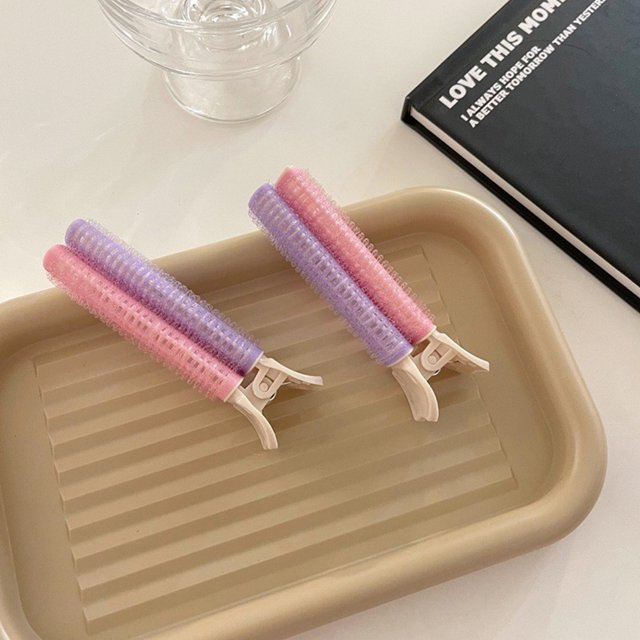 Pinzas para la raíz del cabello, 2 piezas, pinzas para dar volumen al cabello, naturales y esponjosas, pinzas para dar volumen al cabello, acabado de lujo