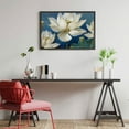 thumbnail image 6 of JRXY Wooden Jigsaw Puzzle - White Flowers Blue Background Yellow Center - Impossible Wooden Puzzles Gift for Family Friends 1000 PCS, 6 of 6