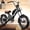 Black, variant on W WALLKE Titan X1 Carbon Fiber Frame Electric Bike, 30Ah Long Range Ebike for Adults, 3800W 40MPH Fast E Bike, 20"x5" Puncture-Proof Fat Tire