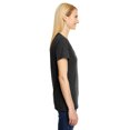 thumbnail image 3 of Hanes Ladies' X-Temp Triblend V-Neck T-Shirt - 42VT, 3 of 3