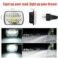 thumbnail image 5 of 1pcs 5X7" 7x6 '' Rectangle LED Headlight DRL High/Low Beam For Toyota Pickup Truck, 5 of 11